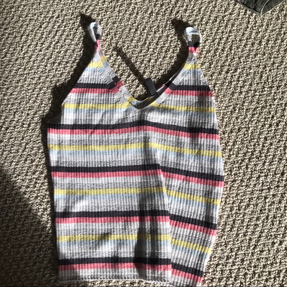 Striped tank top